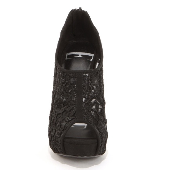 Elle Peep Toe Heels - Picture 4 of 6